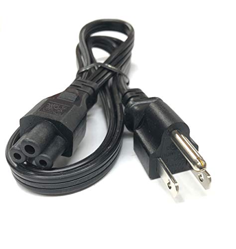 HONGLIN Original 3.3 Ft AC Power cord HL-052 HL-002 E254927, Compatible  With P/N:05V1C9,5V1C9,0K260C,K260C,0K2490,02JVNJ,2JVNJ,NEMA 5-15P to C5  3-Slot 