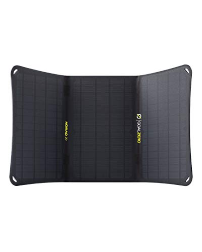 Goal Zero Nomad 20, Foldable Monocrystalline 20 Watt Solar Panel with 8mm + USB Port, Portable Solar Panel Charger. Lightweight 18-22V 20W Solar Panel Charger with Adjustable Kickstand [Used Good]