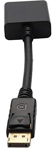 AddOn DisplayPort Male to DVI-I Female Adapter Cable, 8in, Black (DISPLAYPORT2DVI)