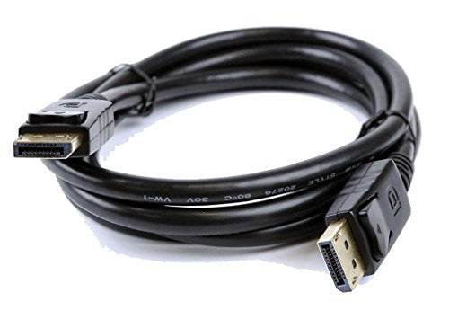 Supercool 6 Feet DisplayPort Cable Male to Male 1.8 Meter (2-Pack)