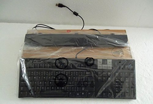 0U473D Dell USB Slim Multimedia Keyboard With Built-in 2 Port USB HUB & Removable Palmrest